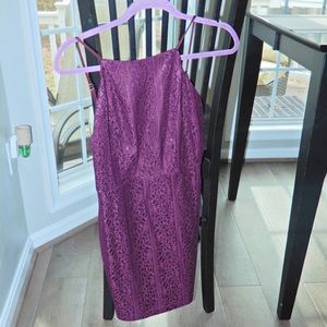 Purple Windsor Lace dress